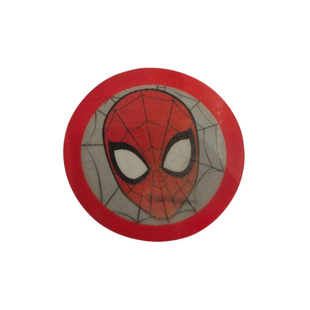 Red Spiderman Head 3D Picture Logo