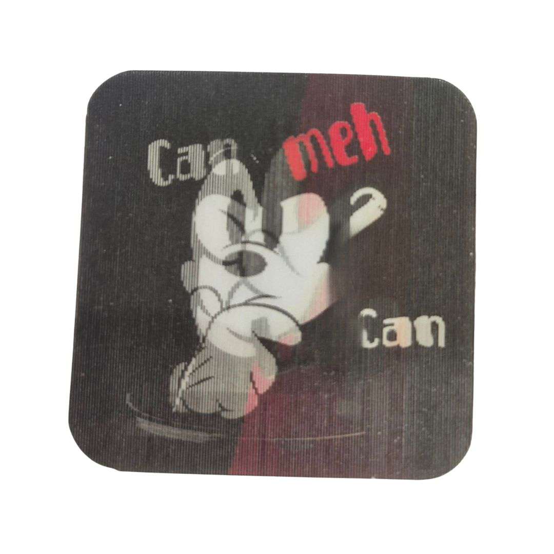 Can Meh Can 3D Picture Logo