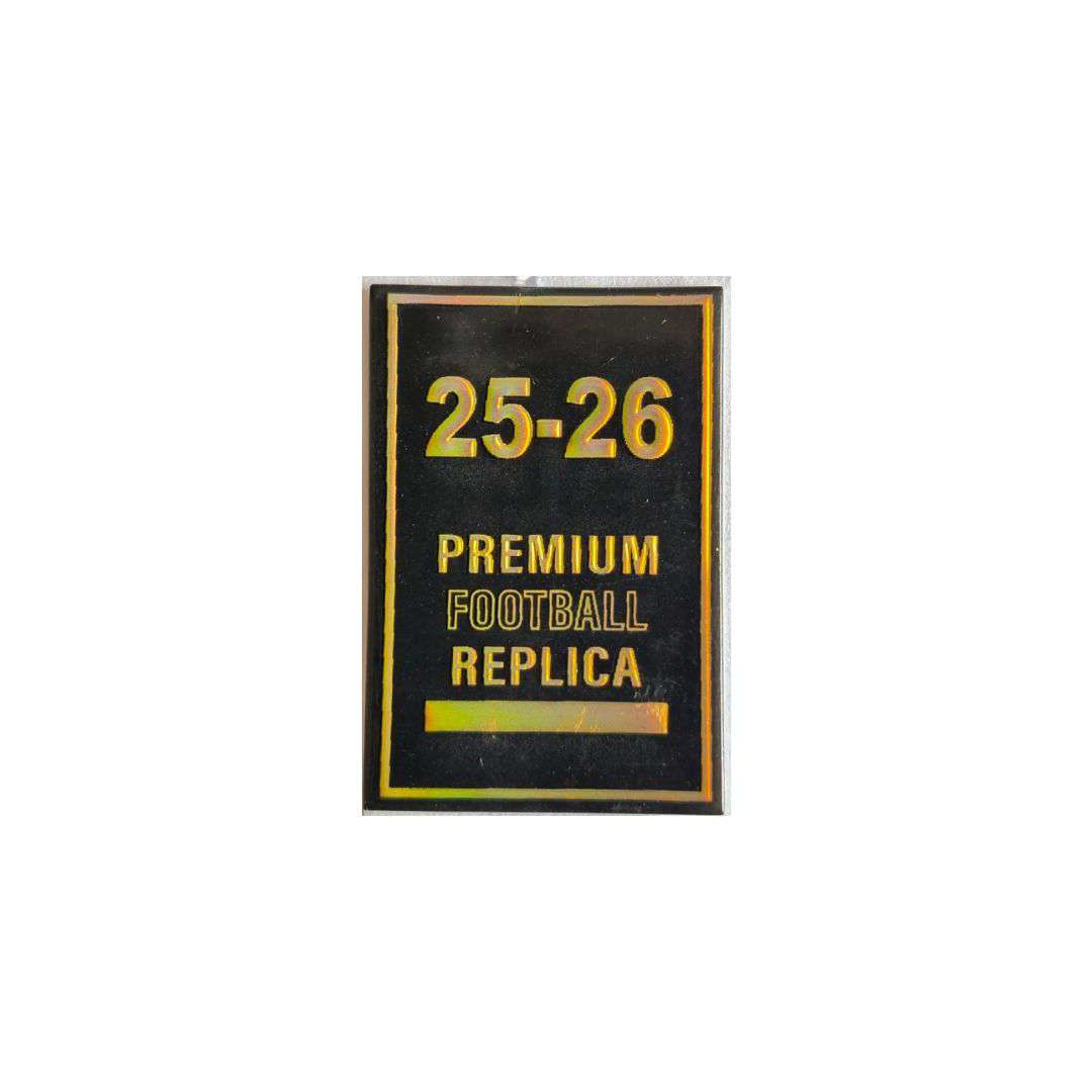 25-26 Premium Football Replica Down Label Black TPU Country Logo - 1