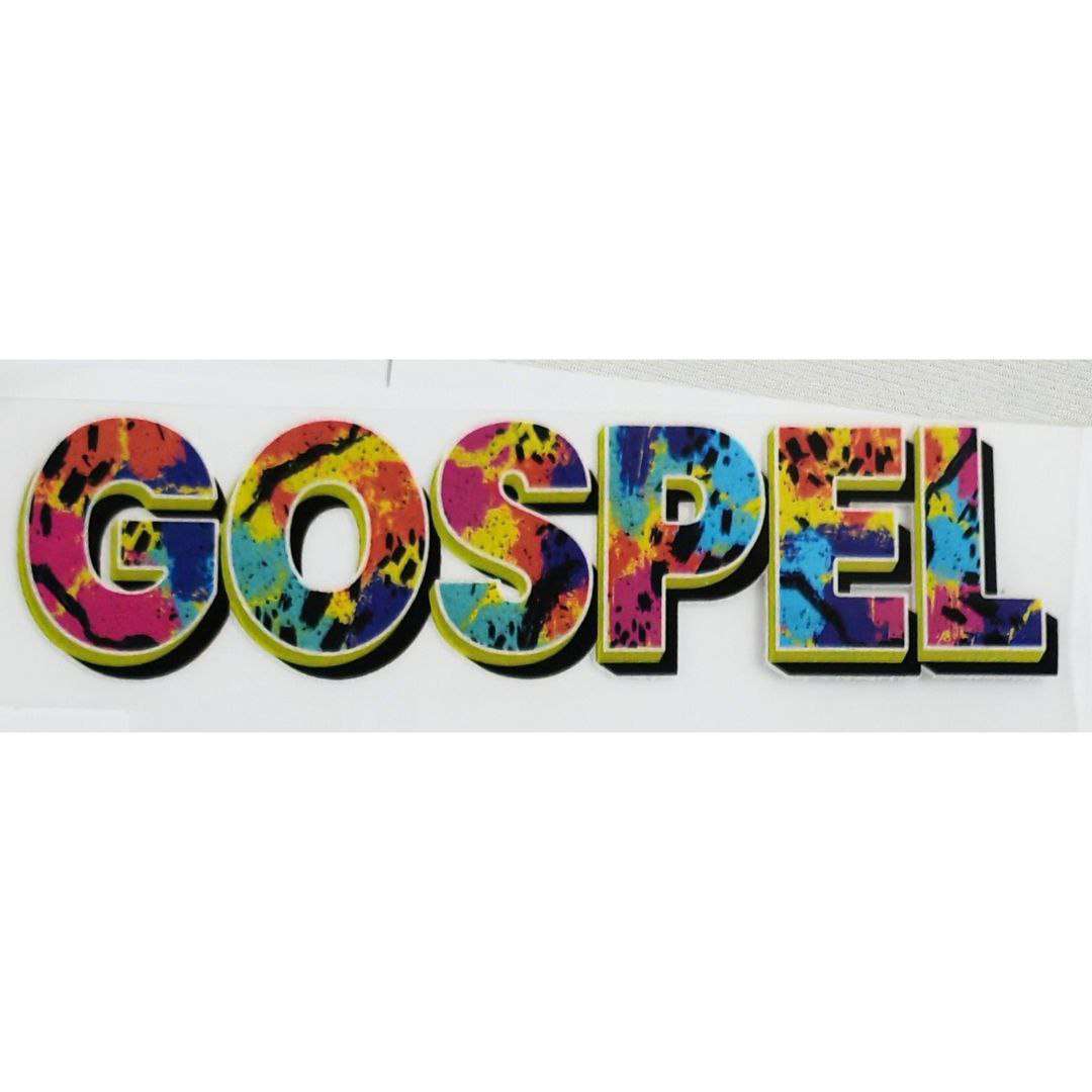 Gospel Design Kids DTF Emboss Stickers