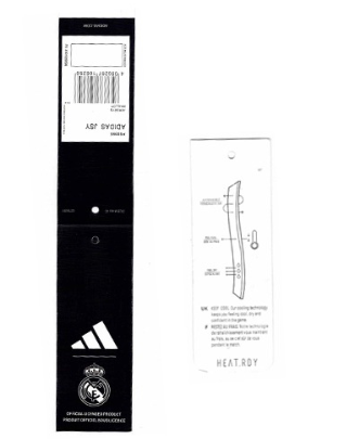 Real madrid adidas Hangtag Set