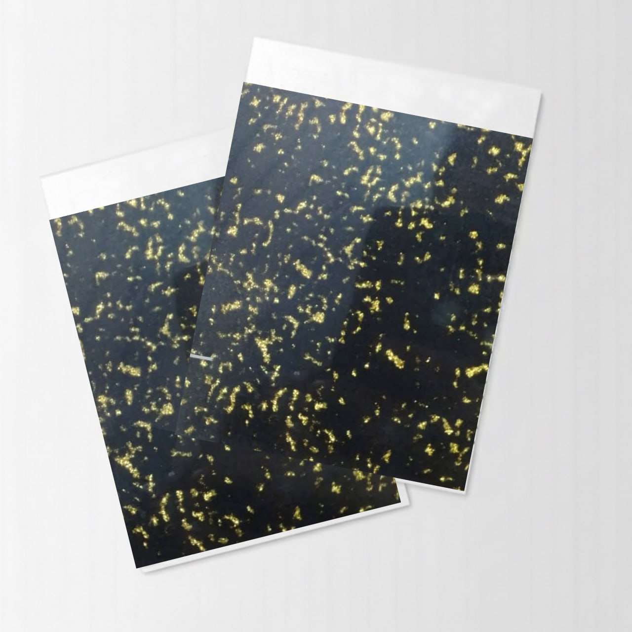 Two Color Flock (Black and Golden Color)