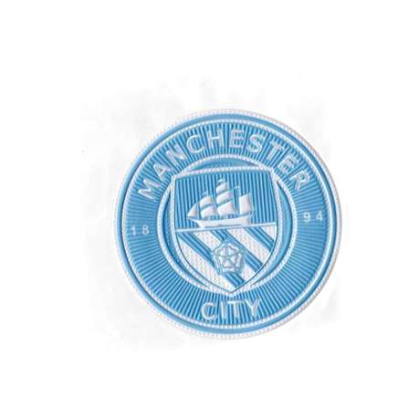 Manchester City Skyblue & White TPU Club Logo