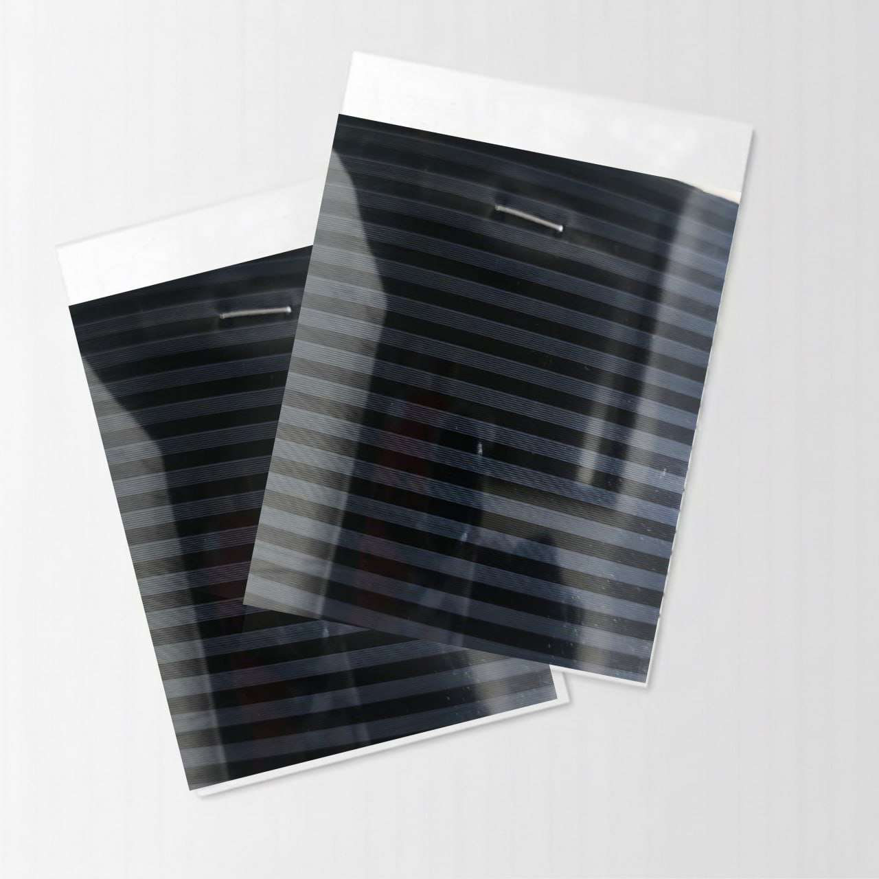 Step Design Black and Dark Gray Color 3D Vinyl