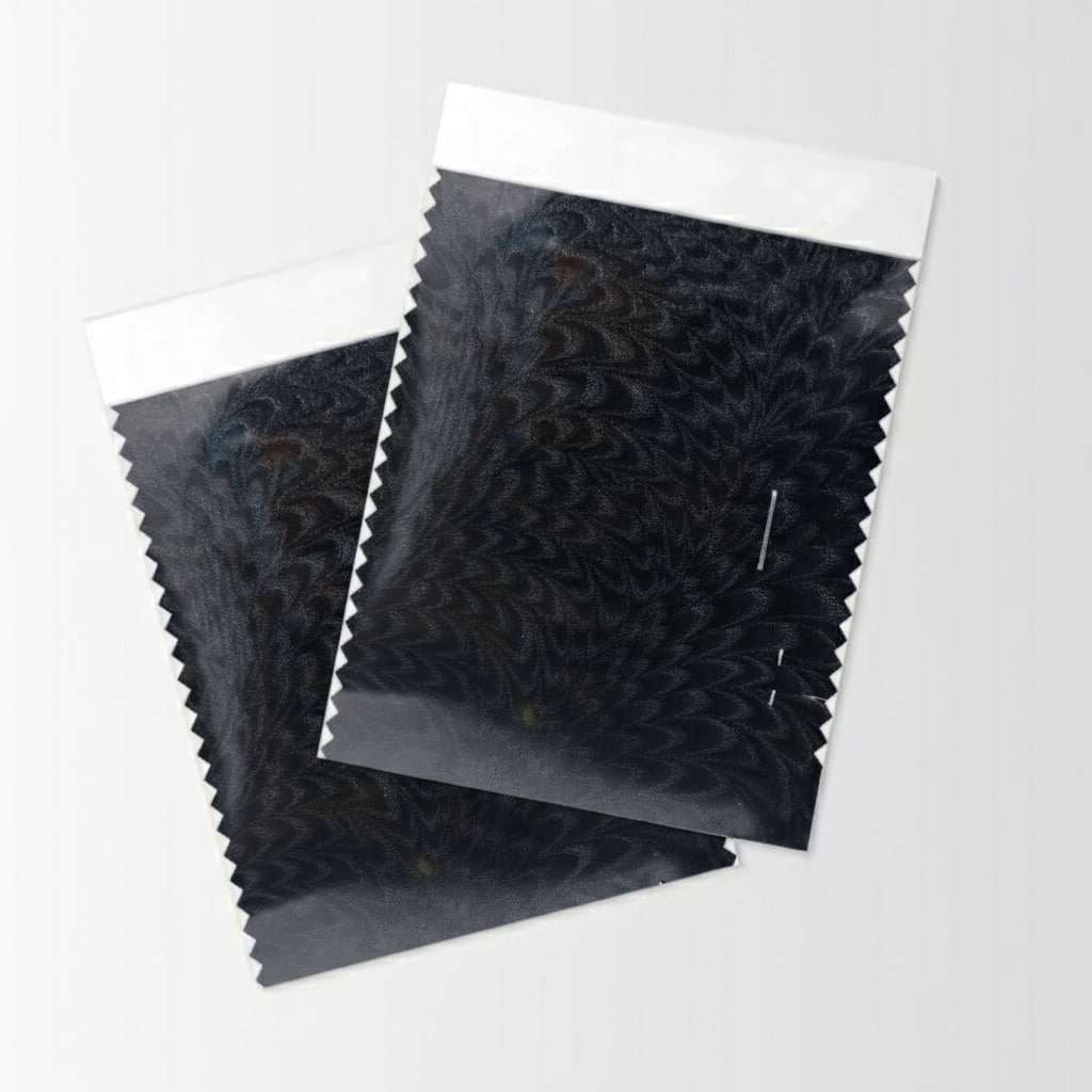 .05mm Water Wave Design Black Color High-density Vinyl