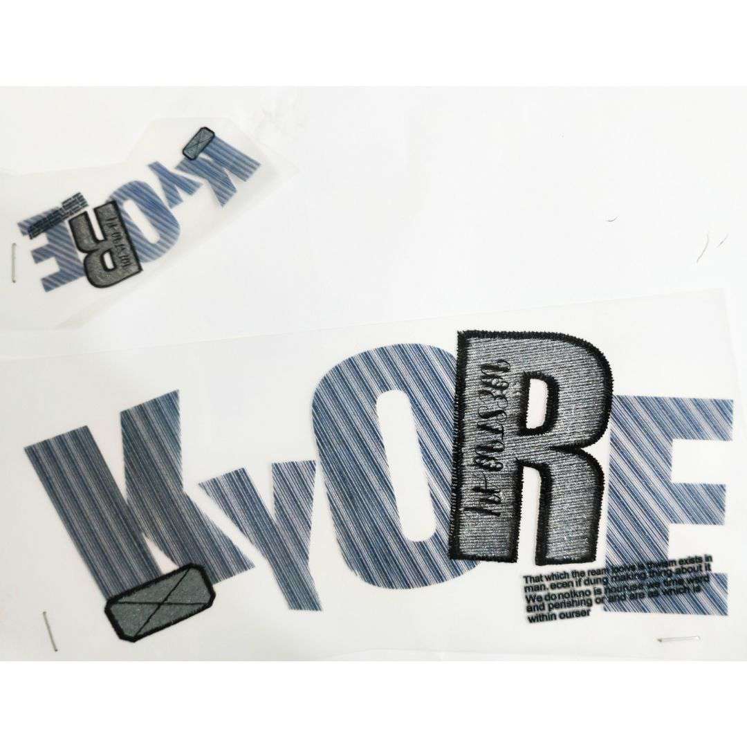 Kyore Design - DTF Glitter Emboss  Sticker