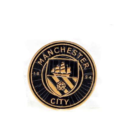 Manchester City Black & Golden TPU Club Logo