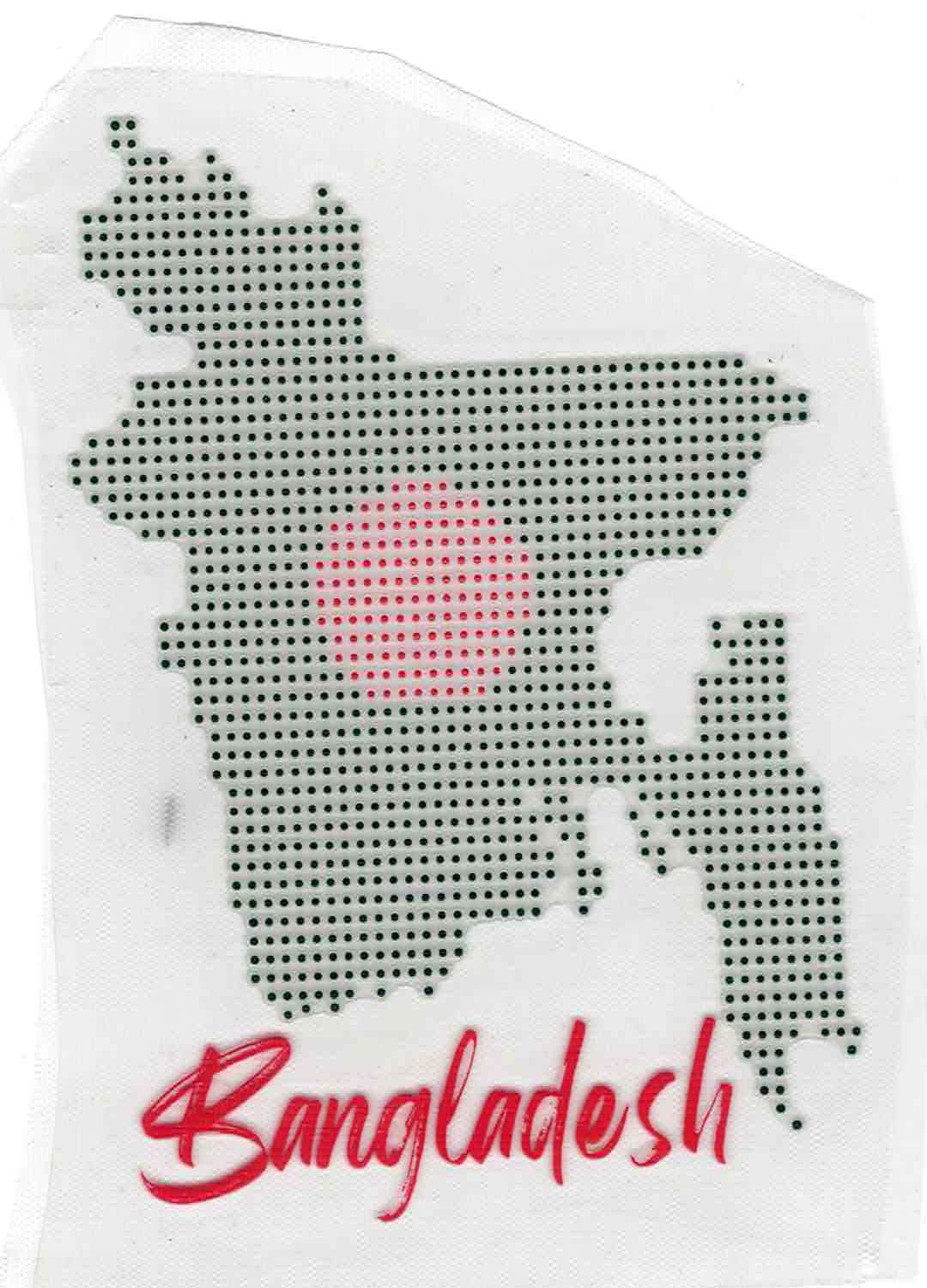 Bangladesh Map Silicon Logo