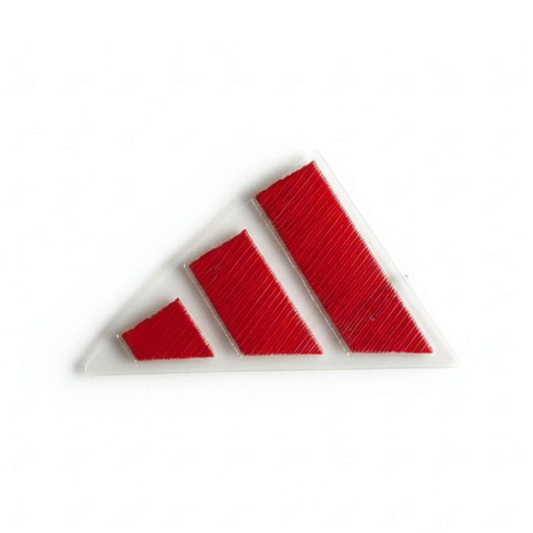 Adidas Red Color TPU Logo