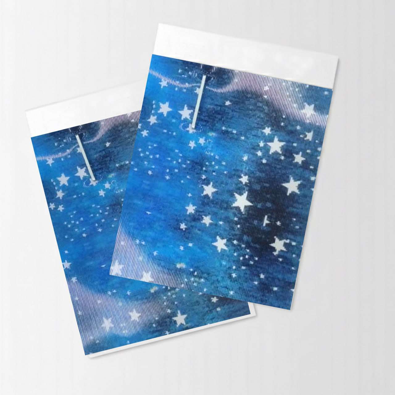 Star Design Blue Color 3D Vinyl Sheet