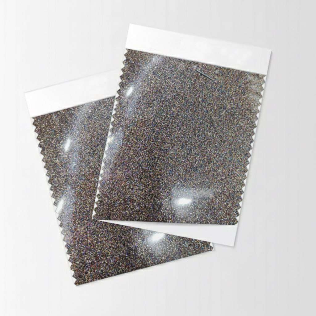 Multi Color Pink Glitter PU Vinyl