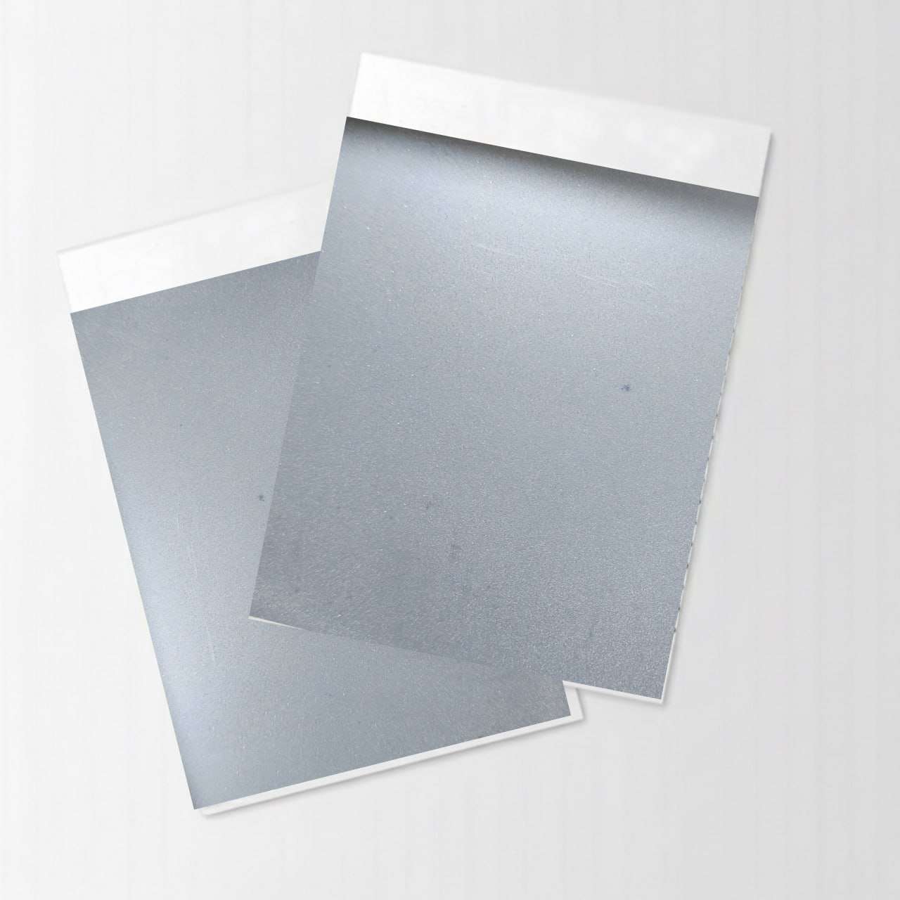 Non Sticky Silver Reflective PU Vinyl