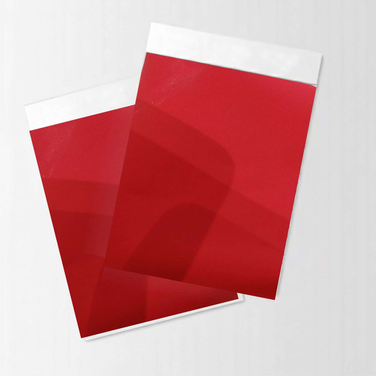 Red and White Color Emboss Vinyl