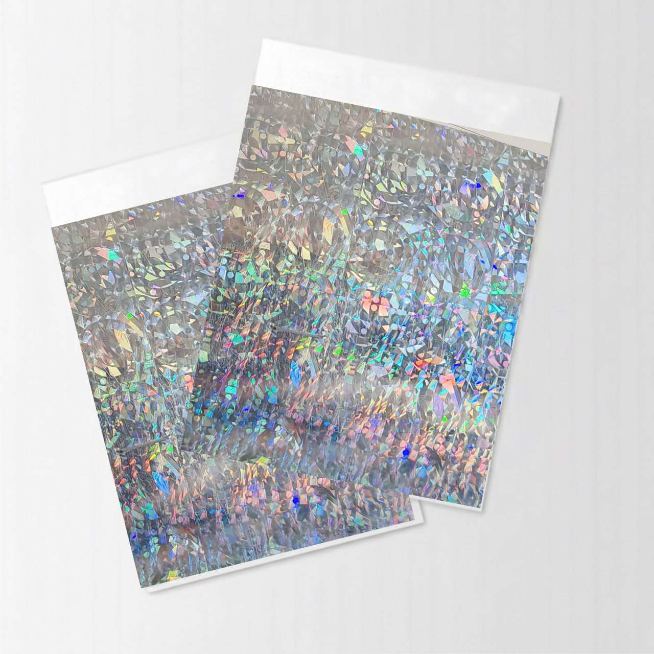 Crystal Metallic Shine Golden Color PU Vinyl