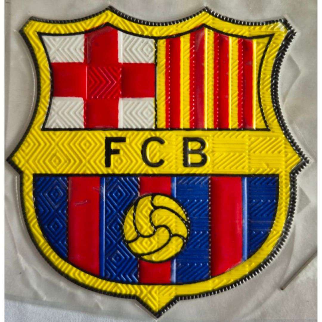 Barcelona Blue & Red TPU Club Logo