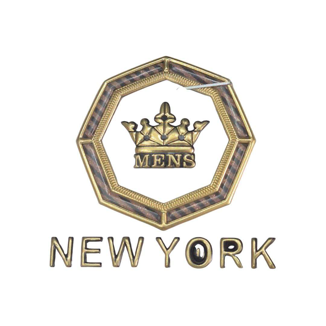 Mens New York TPU Glitter Logo