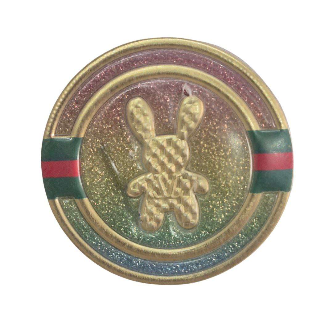 Teddy V  TPU Glitter Logo