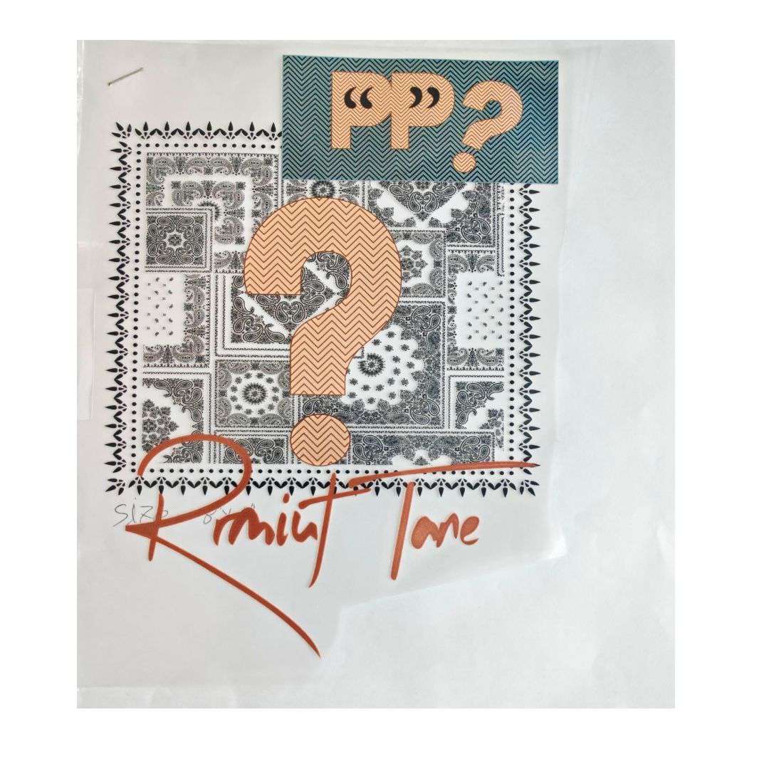 PP? Rmiut Tane Design - DTF Glitter Emboss  Sticker