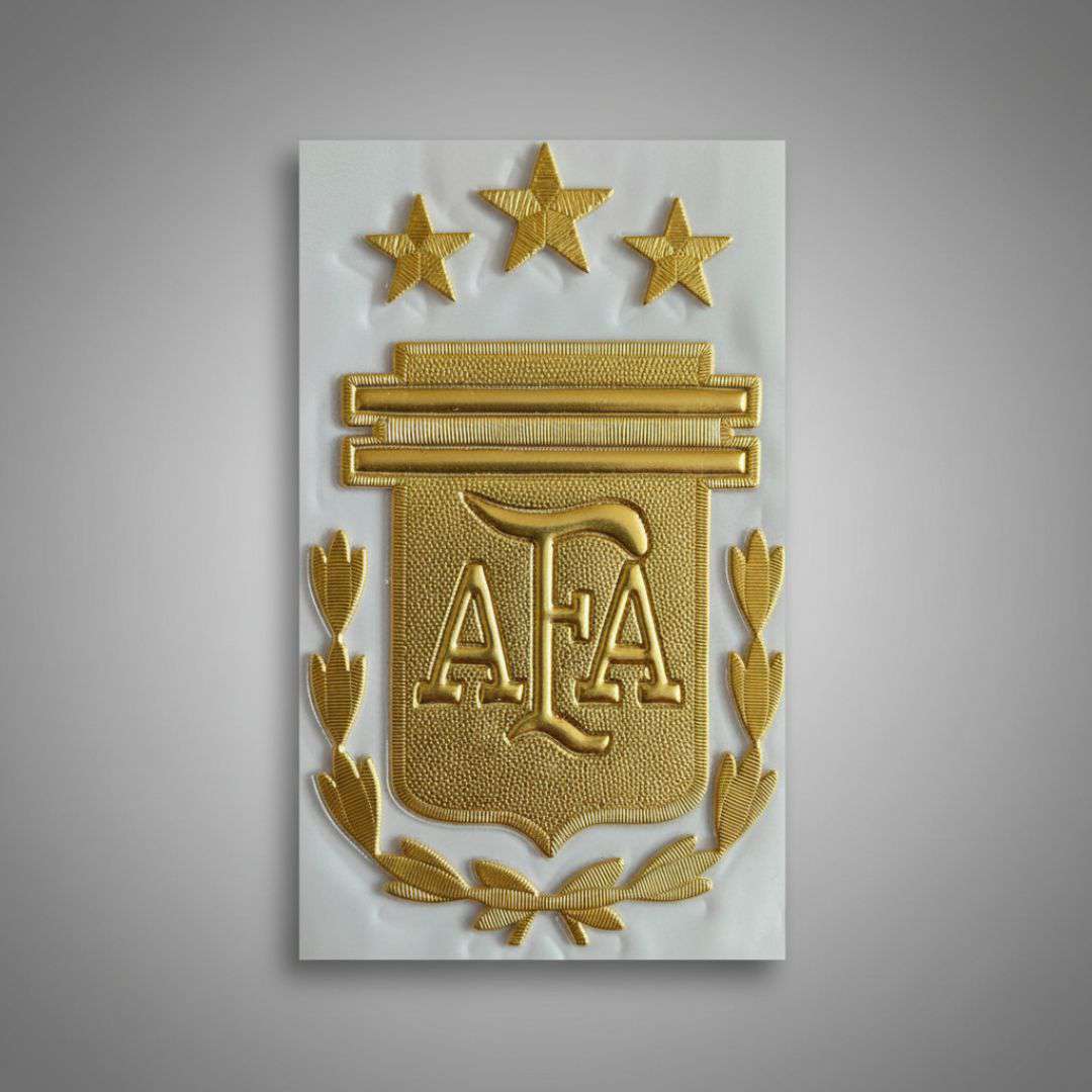 Argentina Golden Color TPU Country Logo