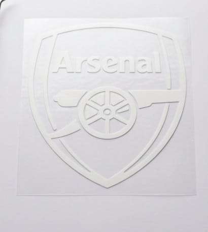 Arsenal Club 26/27 Home Heat Transfer Silicone Logo