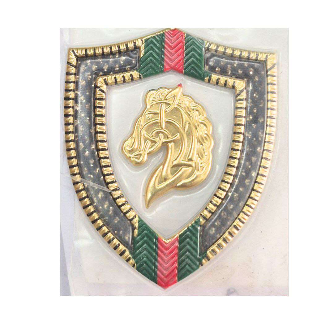 Horse Head TPU Glitter Logo