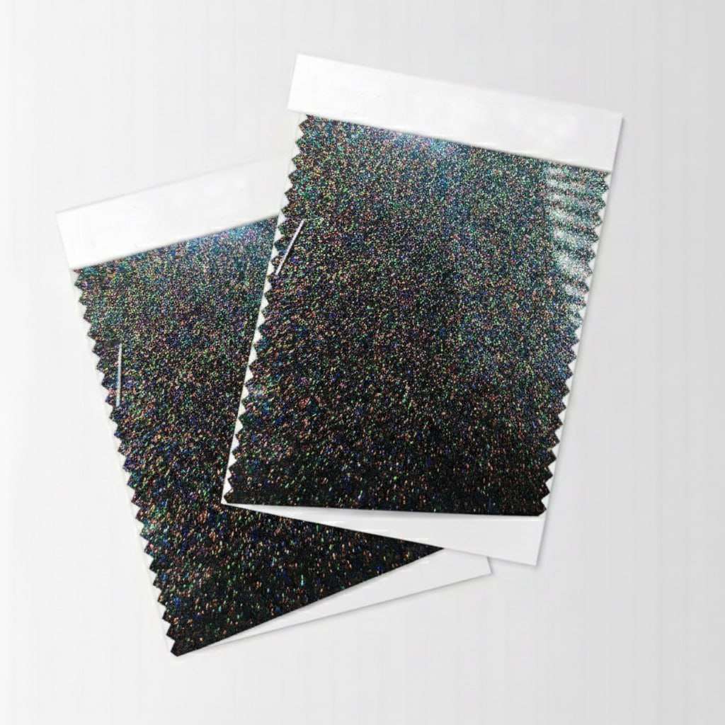 Multi Color Dark Glitter PU Vinyl