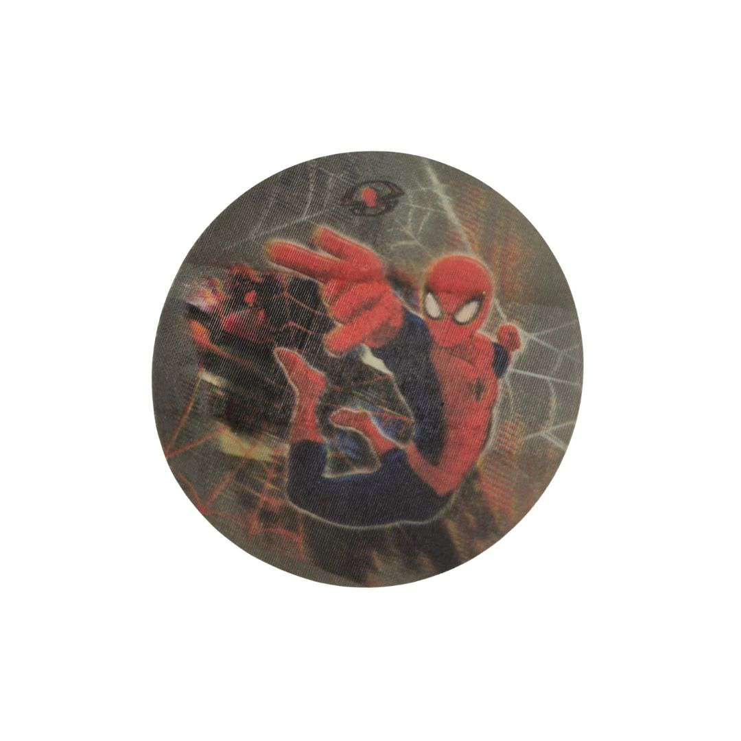 Spiderman Round Shape 3D Picture Logo