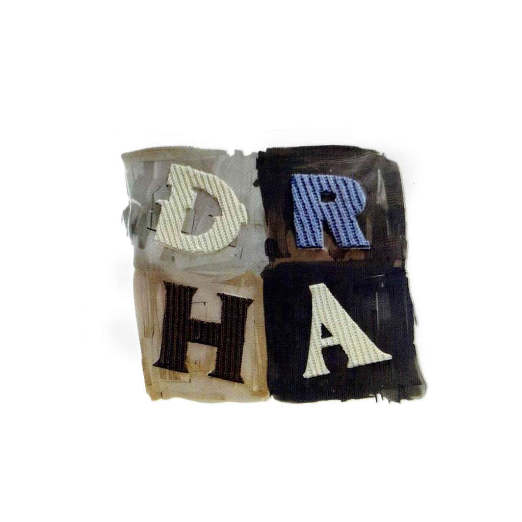 DRHA DTF Emboss Heat transfer Sticker