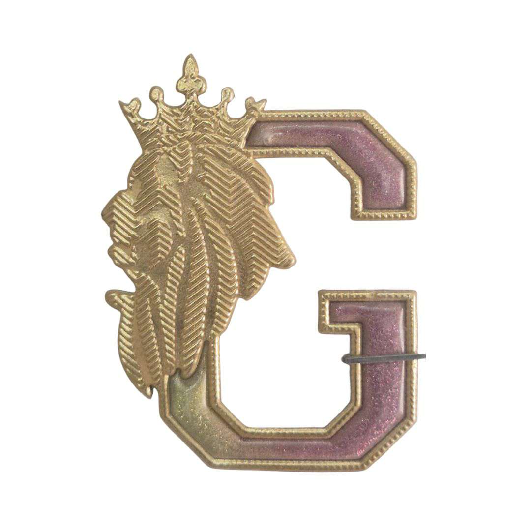 G and Lion TPU Glitter Logo