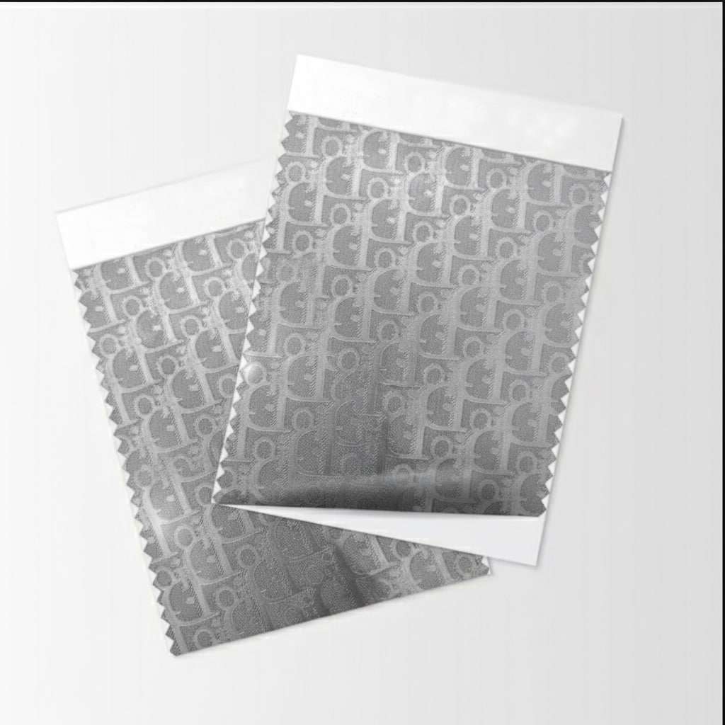 PU Vinyl Dior Silver Color