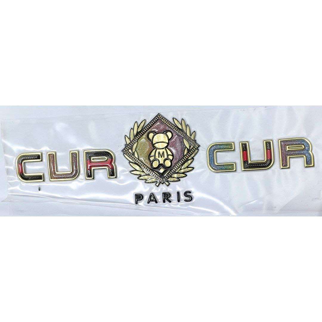 Cur Cur Paris Design TPU Glitter Chest Print