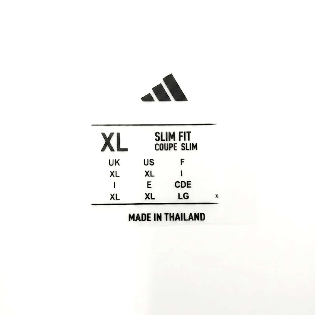 Adidas XL Size Label