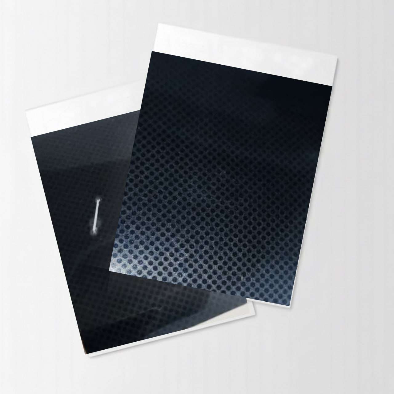 Black Color Dotted PU Vinyl