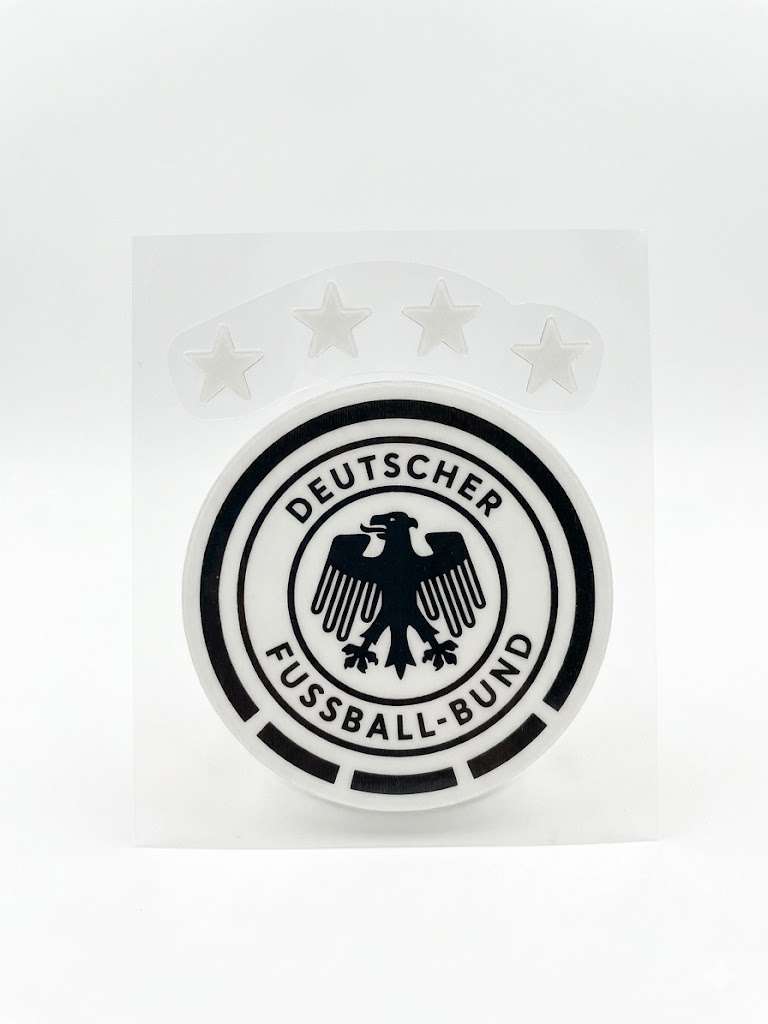 Germany 3D Black and White Country Logo