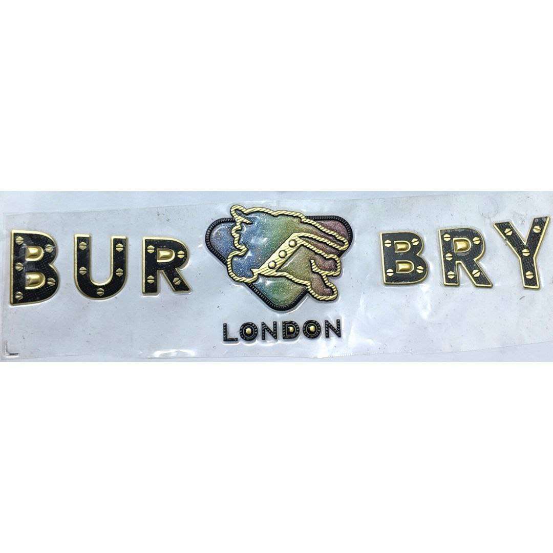Bur Bry London Design TPU Glitter Chest Print