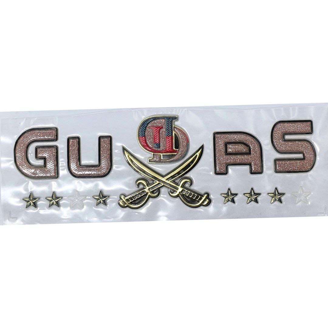 Gu As Design TPU Glitter Chest Print