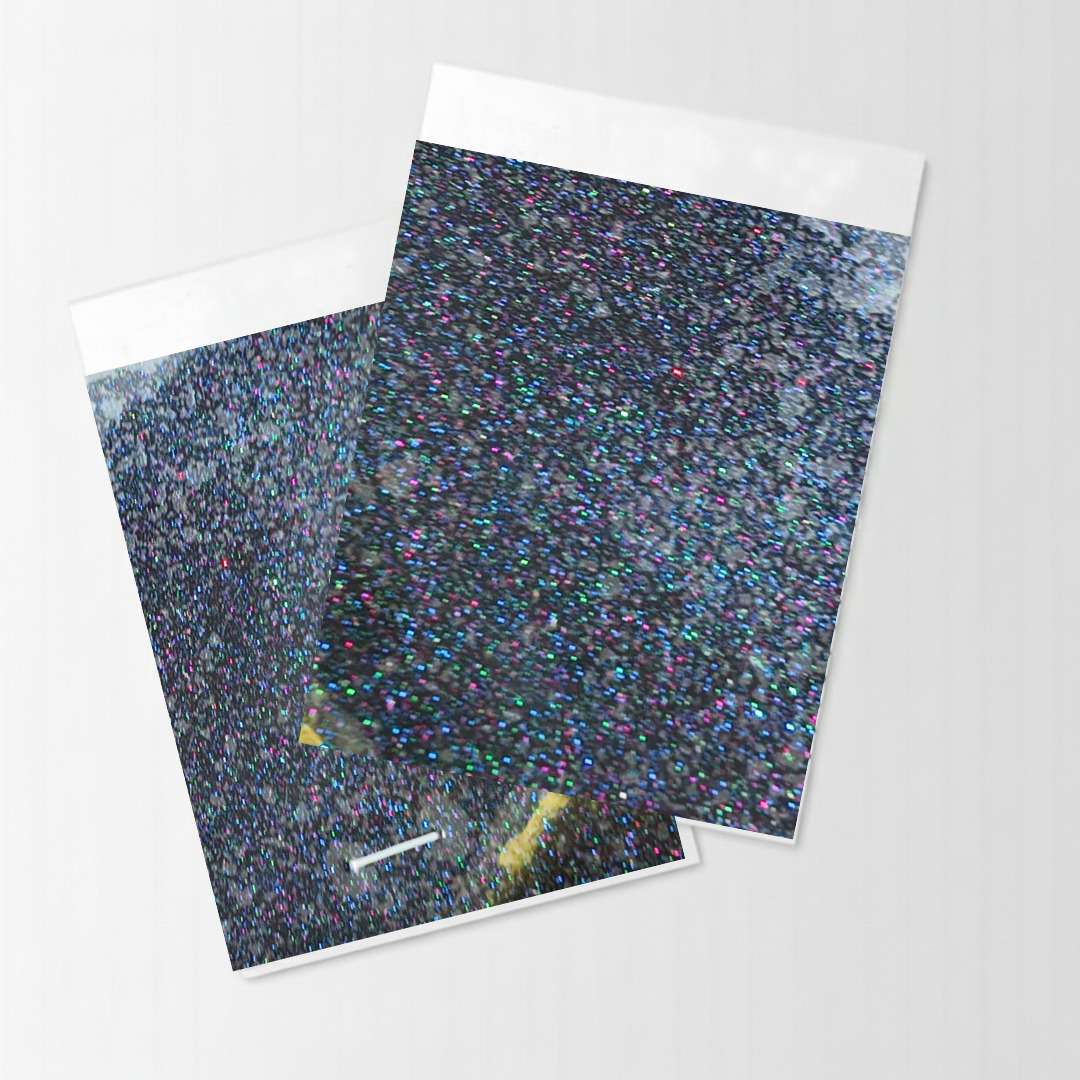 Dark Color Glitter PU Vinyl
