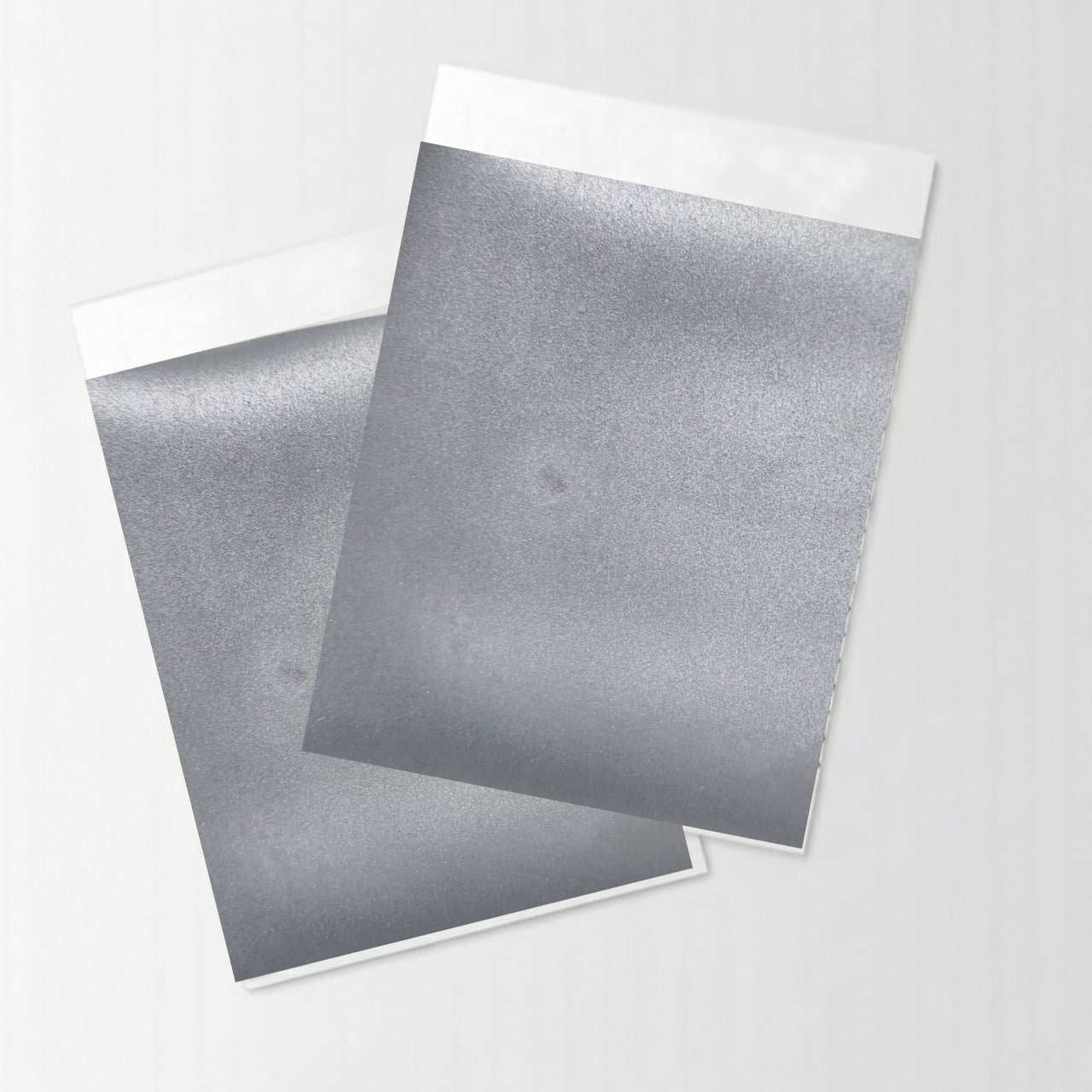 Sticky Silver Reflective PU Vinyl