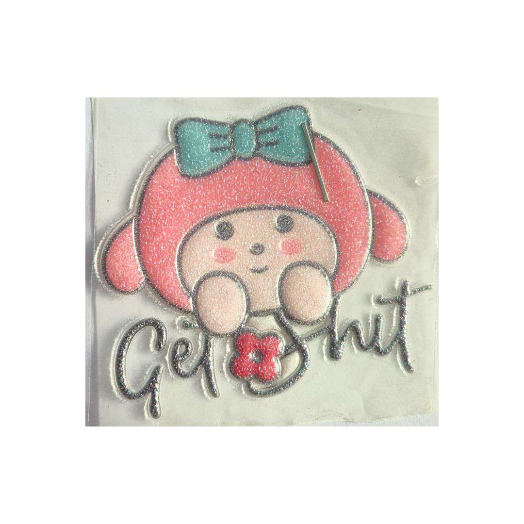 Getshit Doll TPU Glitter Logo