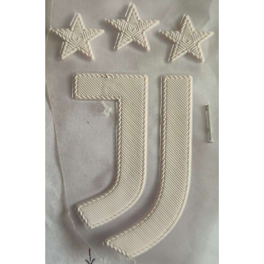 Juventus White TPU Club Logo