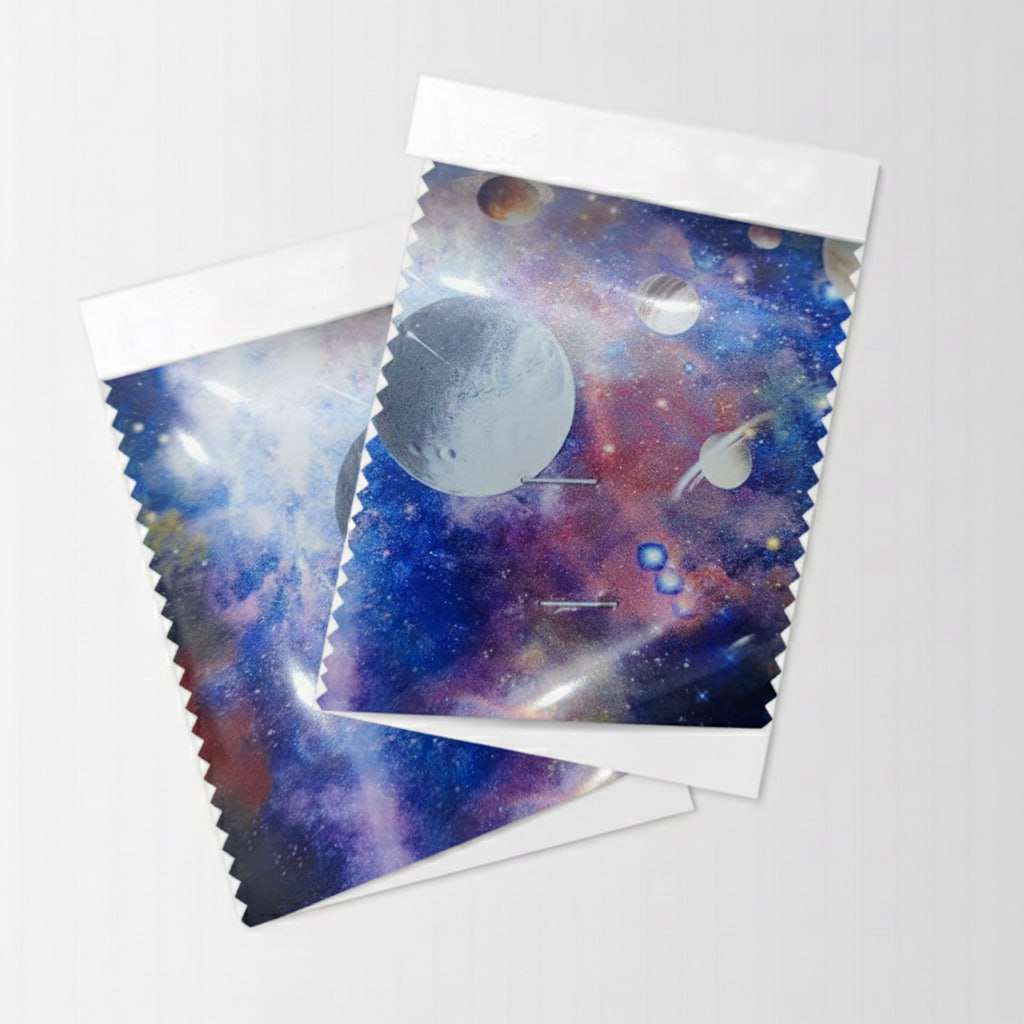 UV Printed Space Themed  Design High-density vinyl