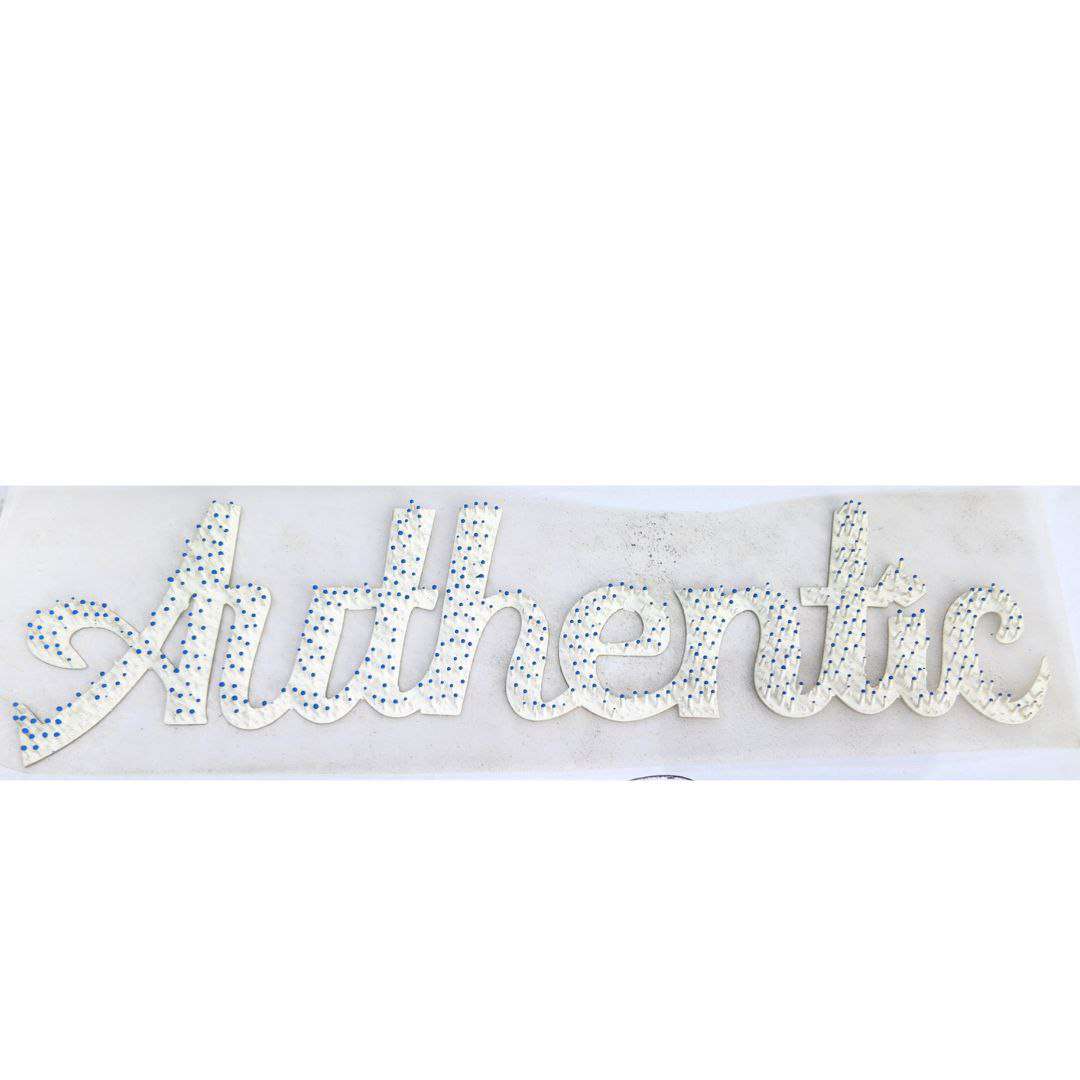 Authentic Silicone Brush Chest Print