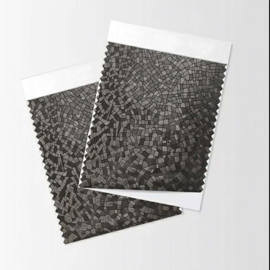 .05mm Mosaic Pattern Design Vampire Vampire Gray Color High-density Vinyl