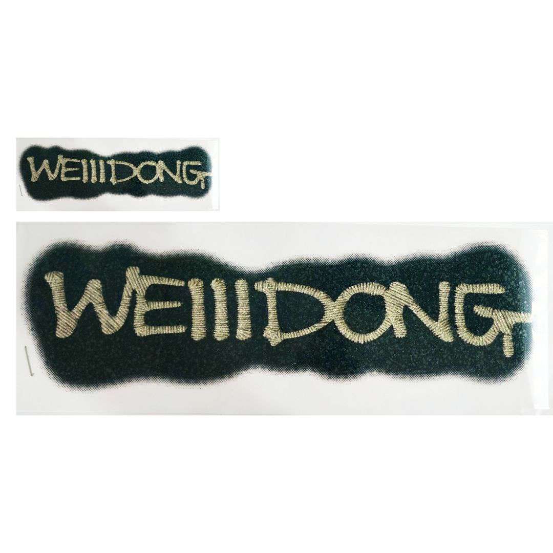 Wemdong Design - DTF Glitter Emboss  Sticker