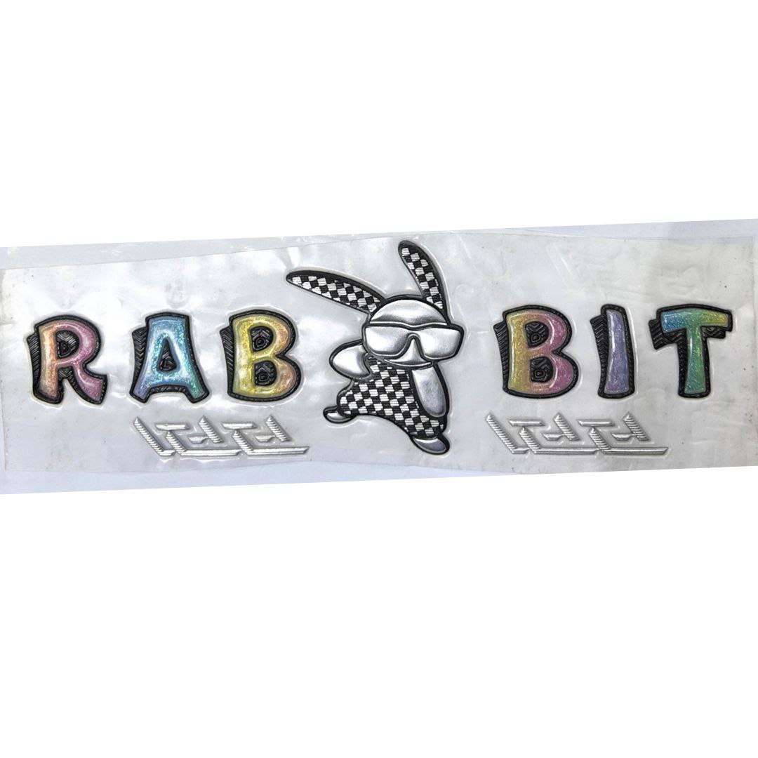 Rab Bit Design TPU Glitter Chest Print