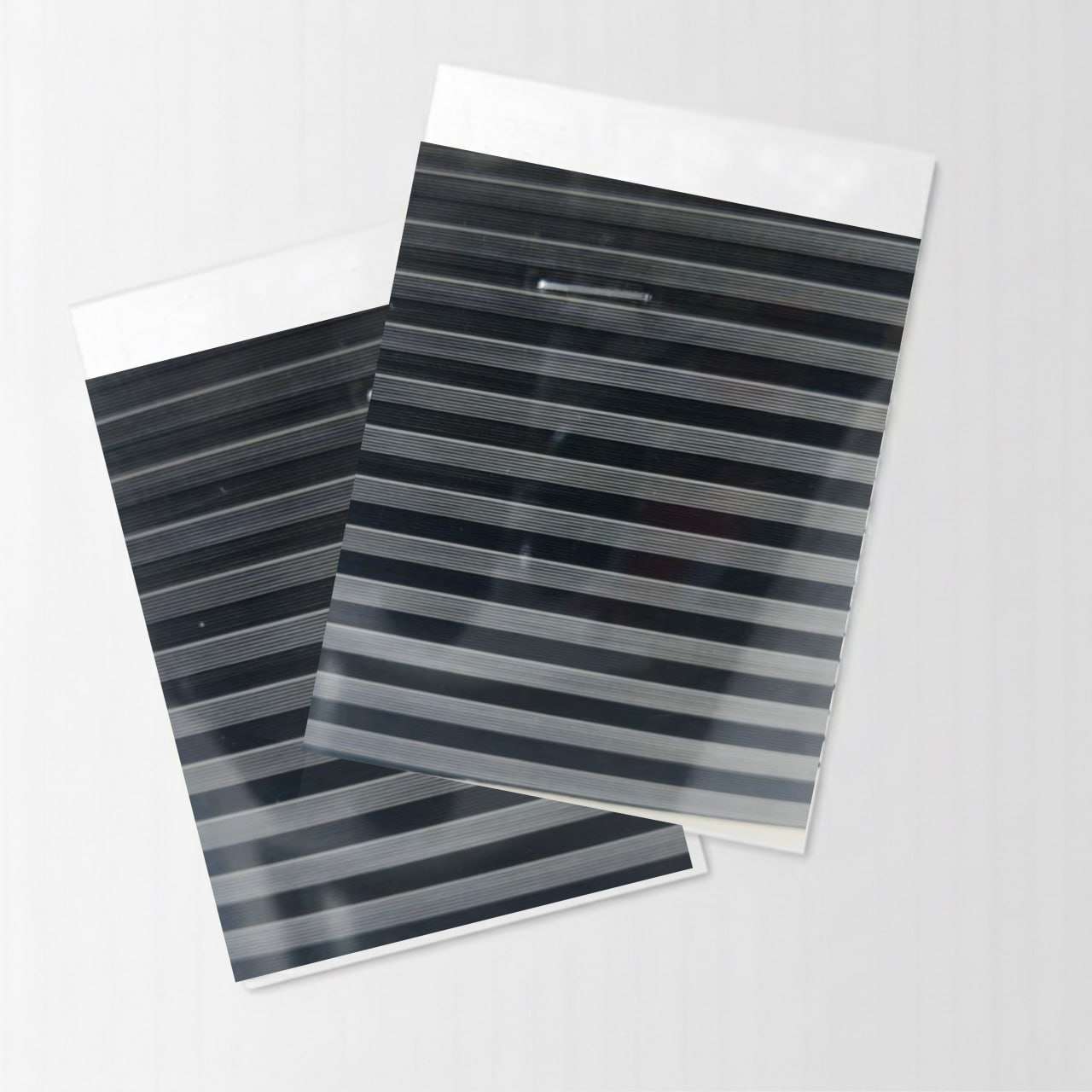 Step Design Black and Light Gray Color 3D Vinyl