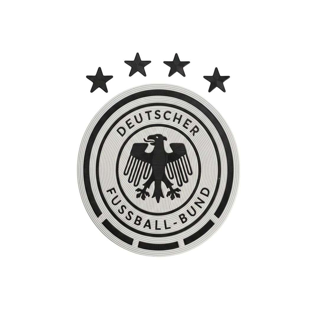 Germany Black and White TPU Country Logo