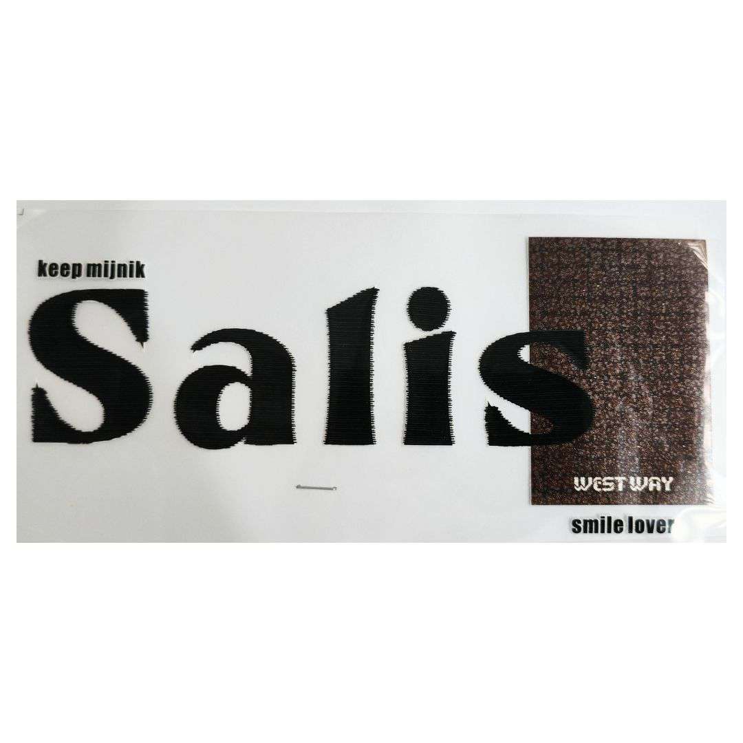 Salis West Way Design - DTF Glitter Emboss  Sticker