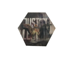 Justice League 3D Picture Heat transfer Logo