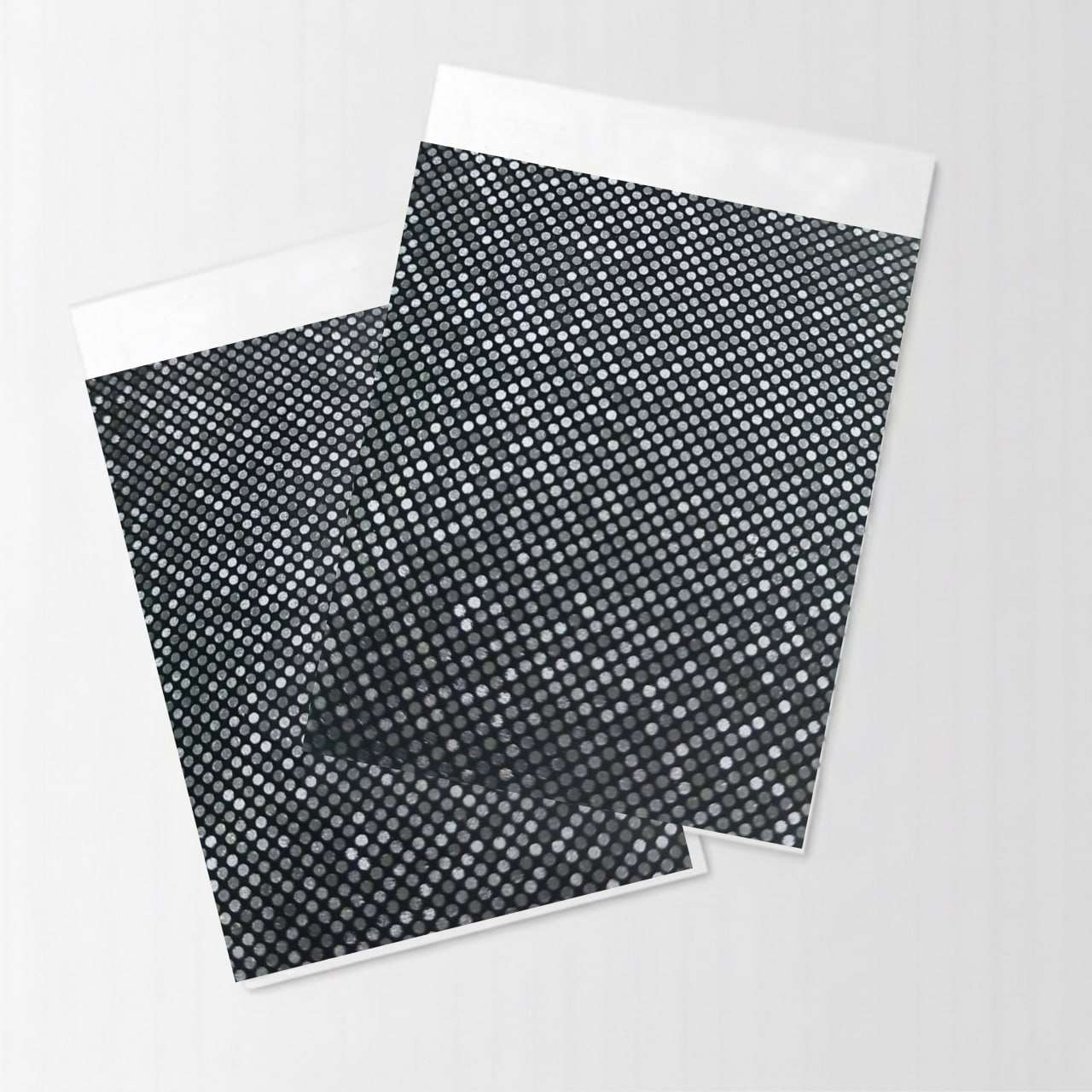 .10mm Round Dotted Design Black  Color  2 layer High-density Vinyl